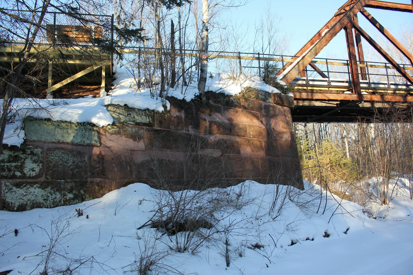 West abutment